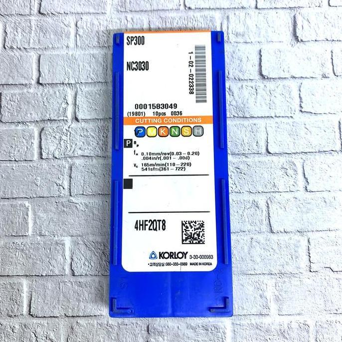 Insert SP300 NC3030 Korloy Original baru