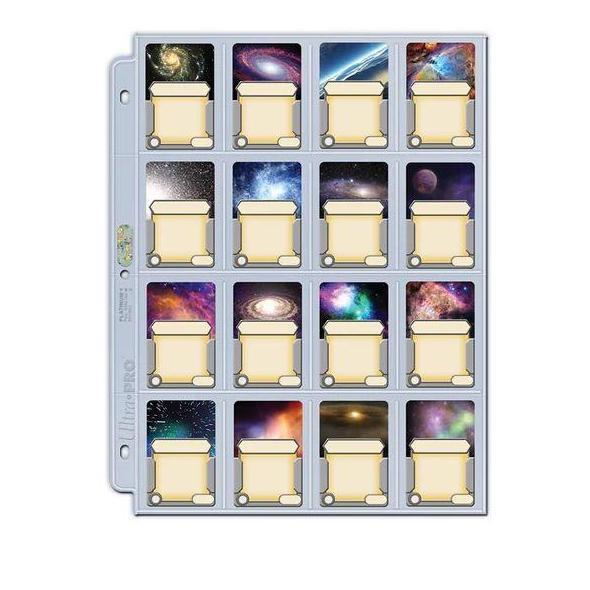 Ultra Pro 16-Pocket Platinum Page 5x6,8cm 41x63mm A4 KPOP Pas Foto