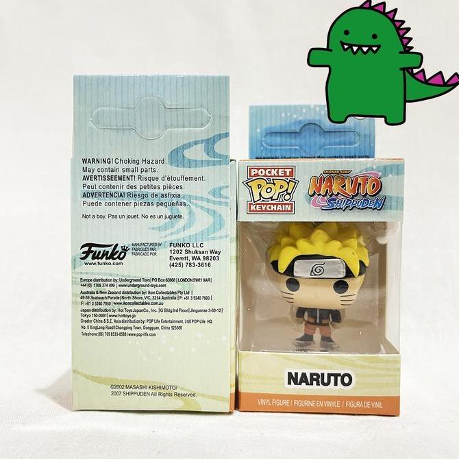 POCKET POP KEYCHAIN NARUTO SHIPPUDEN NARUTO FUNKO KEYCHAIN