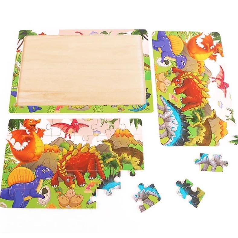 BIG PROMO Mainan Edukasi Anak PUZZLE KAYU Aneka Gambar - PUZZLE ANAK 1 - 5 Tahun