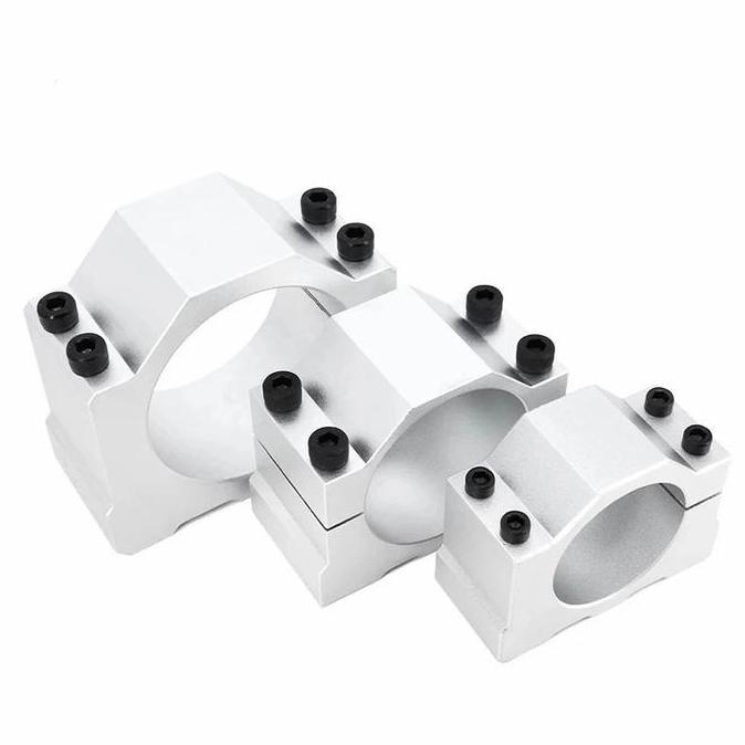 Dudukan router cnc bracket spindle clamp router cnc bracket spindle
