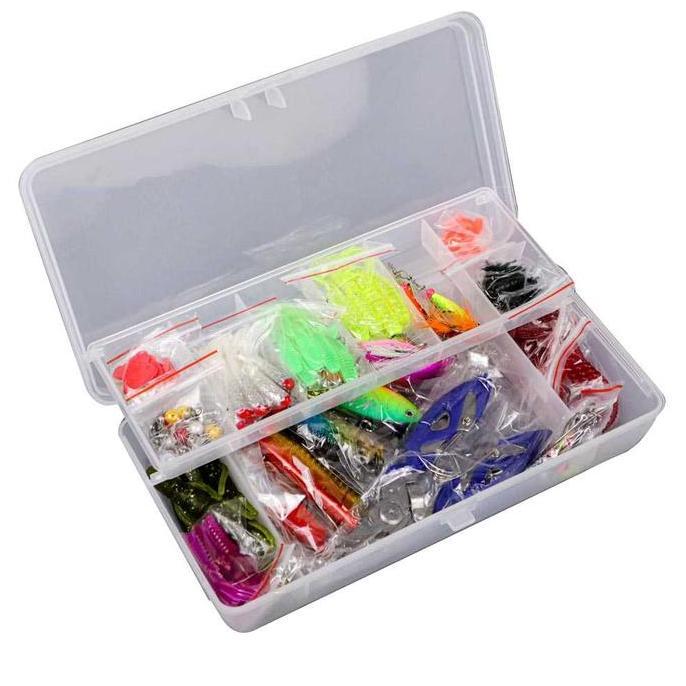 Set Umpan Pancing Gabus Toman Jumpfrog Set Umpan Pancing Casting 1 Set
