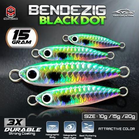 Umpan Jig 10 gr 15gr 20g MONGKALO BENDEZIG Motif Sisik Tompel Umpan Pancing Laut 10g 15 gram Ultrali