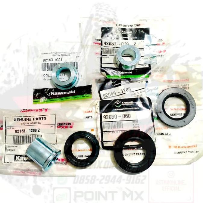 bosh roda depan belakang ninja r ninja ss lengkap dengan seal