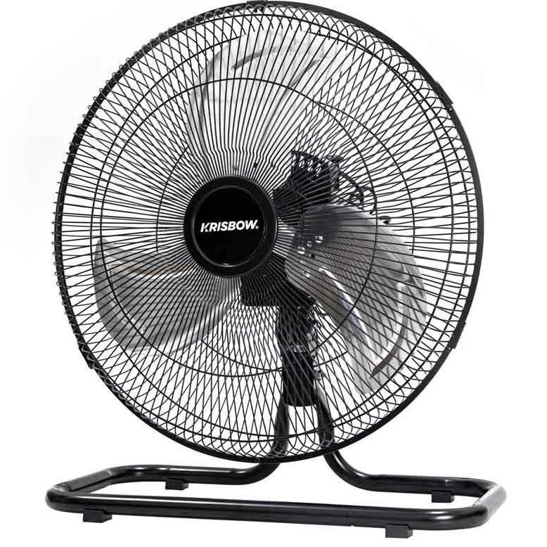 Azko Krisbow 16 Inci Kipas Angin Industrial 2 In 1 55 Watt Table Wall Fan Penyejuk Ruangan Industria