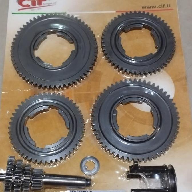 gearbox 4speed CIF utk vespa pts dkk
