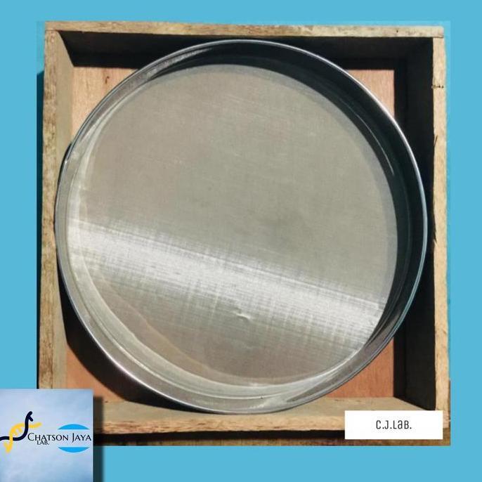 Sieve Ayakan Stainless Mesh 8 Test Mesh 8 (2,36 mm) Diameter 50 cm