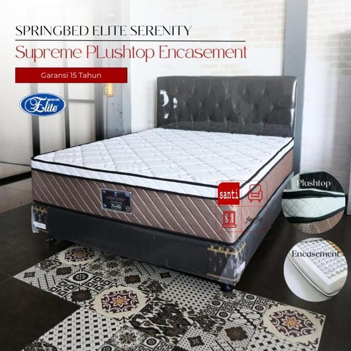 Springbed elite serenity supreme plushtop 180 x 200 Set