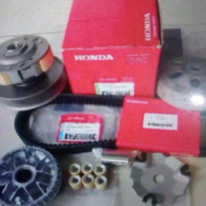 paket full set cvt beat fi scoopy fi stater kasar - kzl