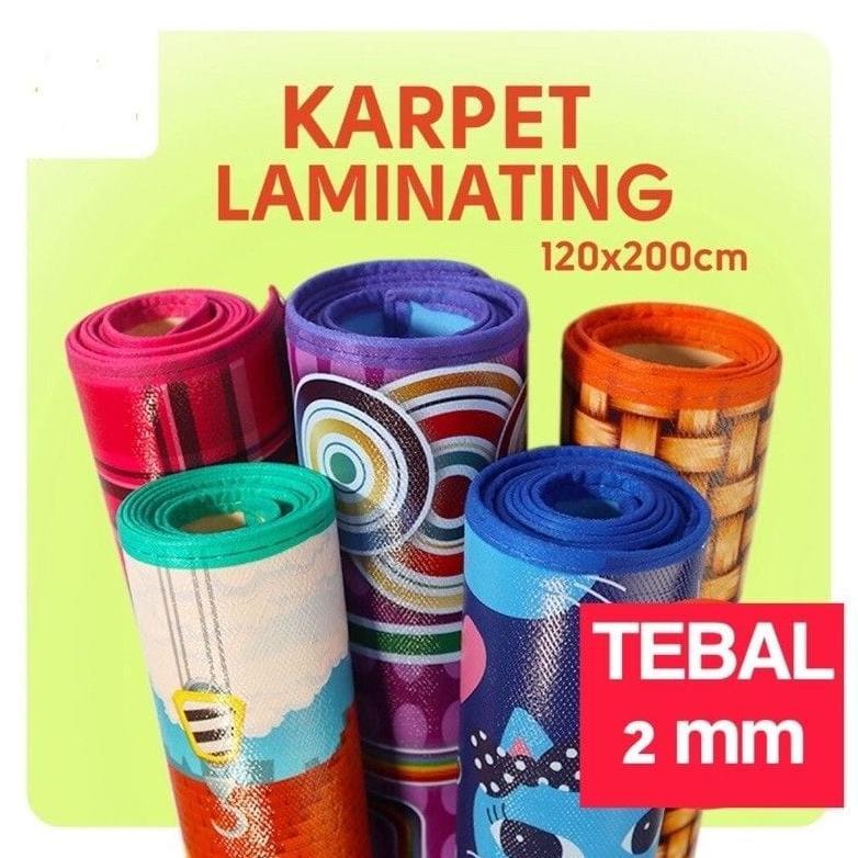 A/KARPET SPONS 200 X 120 CM/ TEBAL/ karpet spons tikar karakter 200x120/KARPET Termurah