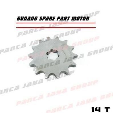 GEAR DEPAN 428 14 15 T 15T 14T SUZUKI RK COOL RKCOOL RK COOL FORSALE