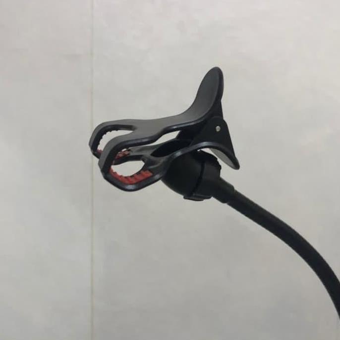 Stand Microphone Plus Holder Hp Stand Mic Berdiri