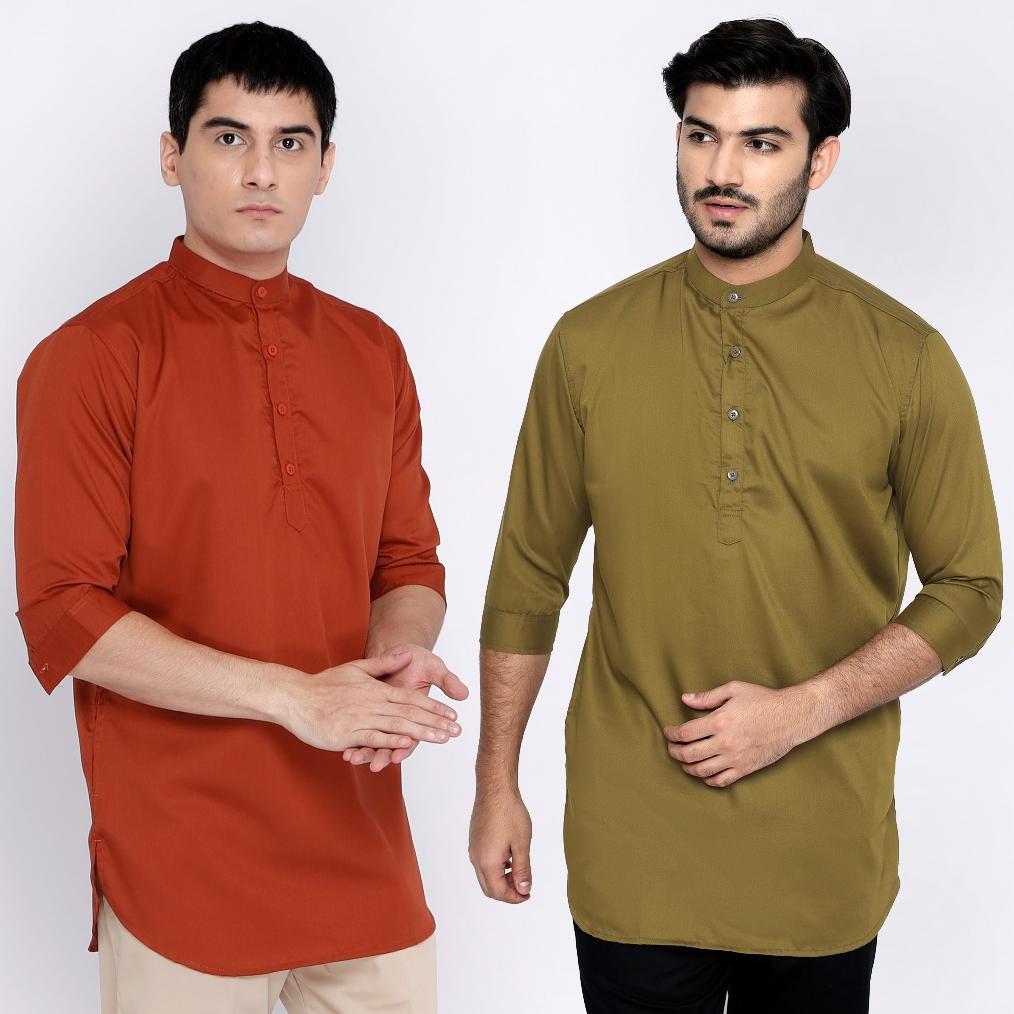 new casella baju koko kurta lengan | casella kurta hamzah solid basic