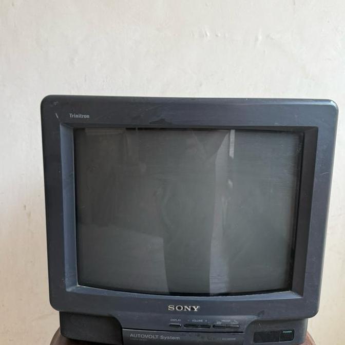 TERLARIS TV ANTIK JADUL SONY TRINITRON 14 INCH KONDISI NYALA