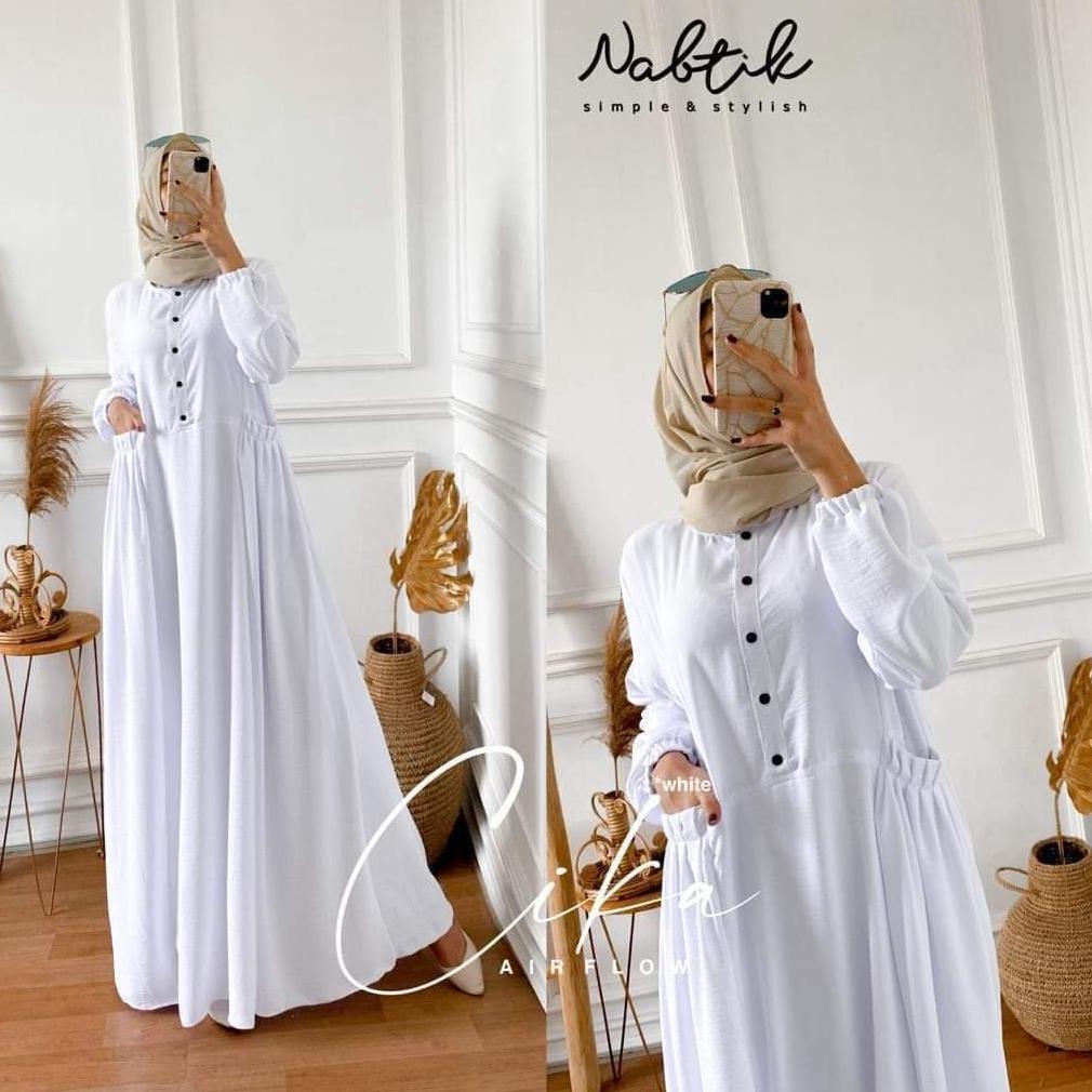 CUCI GUDANG DRESS CRINKLE/GAMIS CHIKA CRINKLE PREMIUM/GAMIS POLOS KEKINIAN