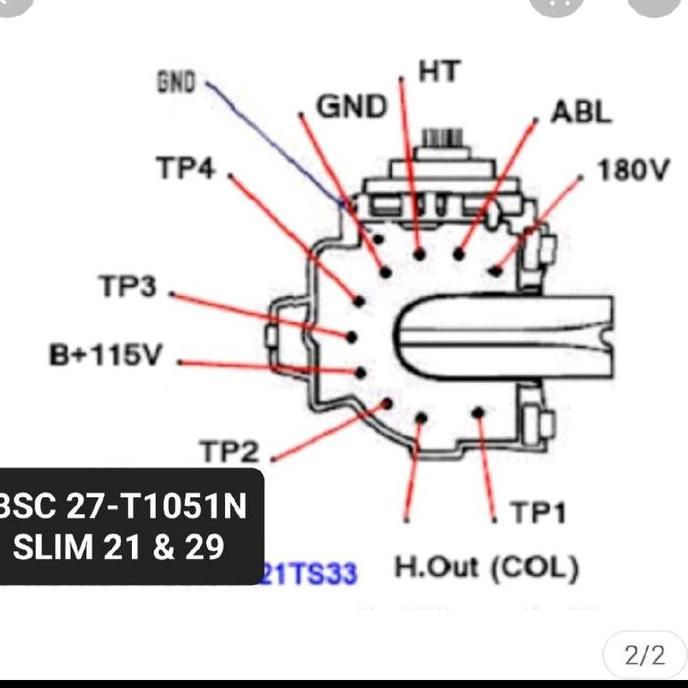 Lansungkirim- Bsc27-T1051N Bsc 27-T1051N Playback Tv 21 Slim Akary Akari Wcom Cina