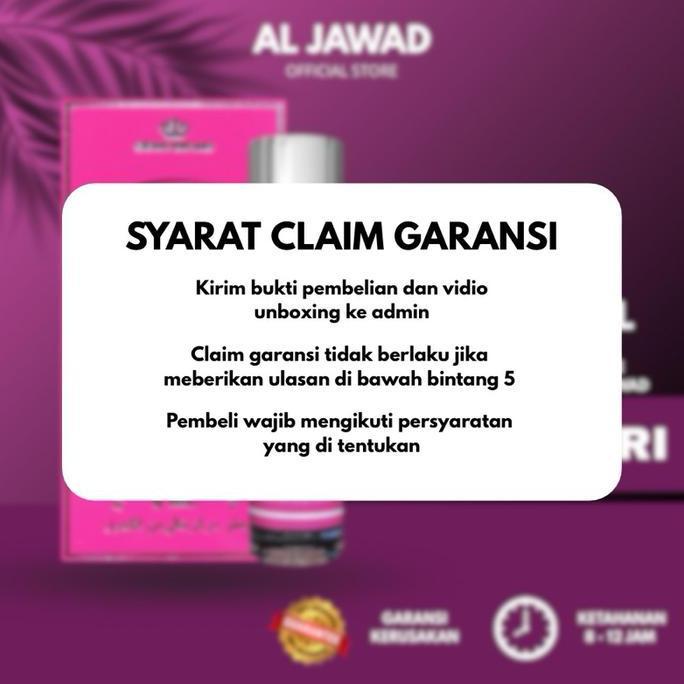 Cod,Bisa- Al Jad - Kasthuri Aroma Powdery Musky Citrus | Parfum Perfume Minyak Ngi Pria Nita