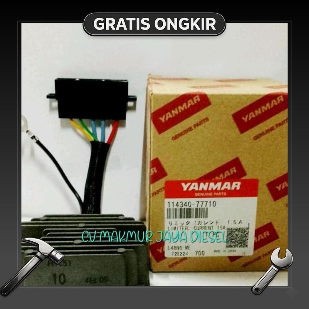 Limiter Current,Regulator 3Tn75 114340-77710 Yanmar Genuine