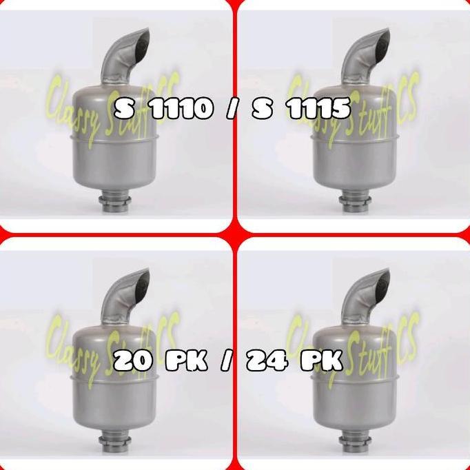 KNALPOT MESIN DIESEL DONGFENG 20 PK / 24 PK DISKON