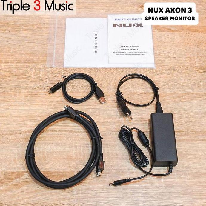Murah Nux Axon 3 Nfm-03 Speaker Monitor Flat 3 Inch