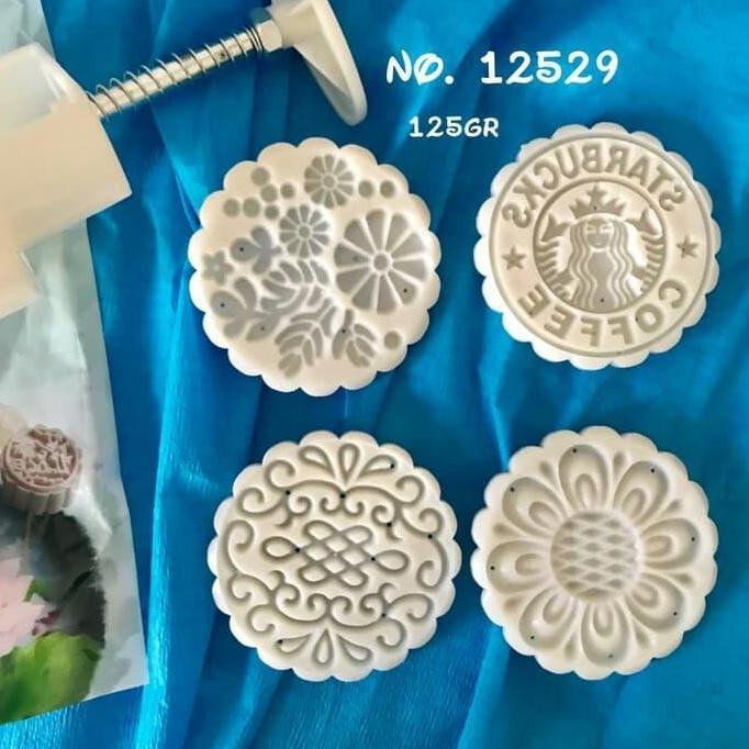 NEW Cetakan Kue Bulan Mooncake Starbucks CM12529