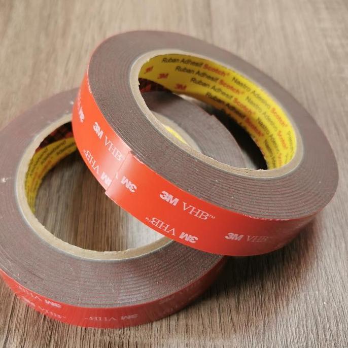 Lengkapdisini- Double Tape 3M Vhb 4900 Double Tape Merah Perekat Super Kuat