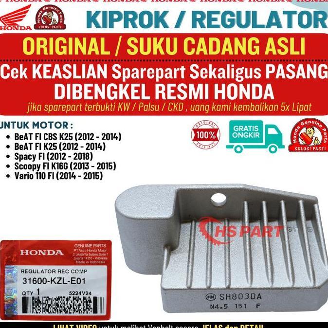 KIPROK BEAT FI STATER KASAR SCOOPY SPACY VARIO 110 FI ORIGINAL HONDA READY