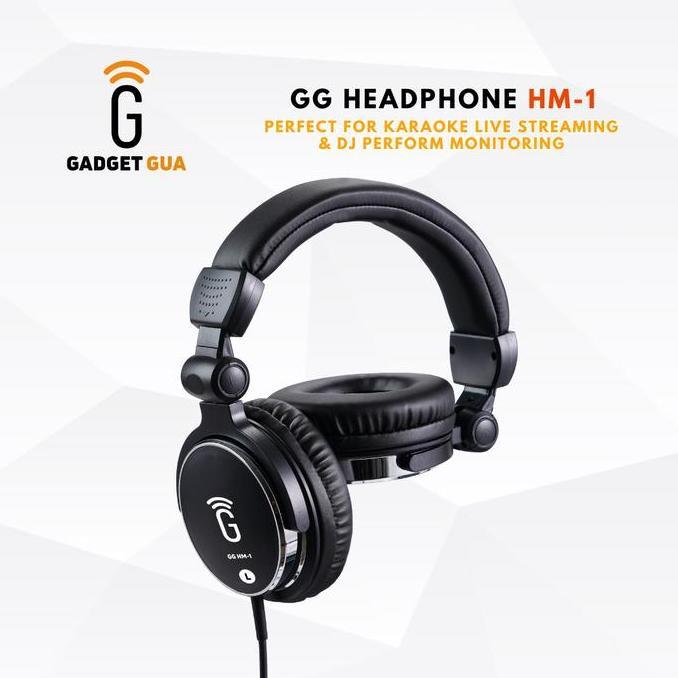 Sale Gg Headphone Hm-1 - Headphone Monitoring For Karaoke And Dj Live Streaming