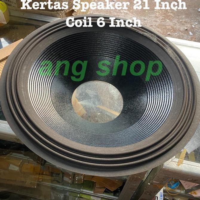 Grosir Kertas Speaker 21 Inch Coil 6 Inch Impor Daun Spiker Mic 21 In Inci Lubang 6 In