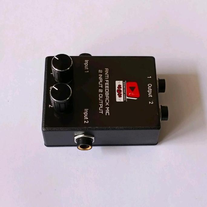 Promo Anti Feedback Mic 2 Input 2 Output Microphone Kabel Accessories