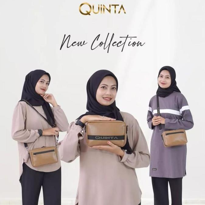 Sale Tas Quinta Isam Anti Air Sling Bag Hand Bag Ukuran 22*14*6 Cm Unisex Pria Wanita