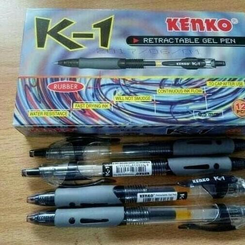 Tulisatk- Pulpen Gel K1 Kenko 1 Pack