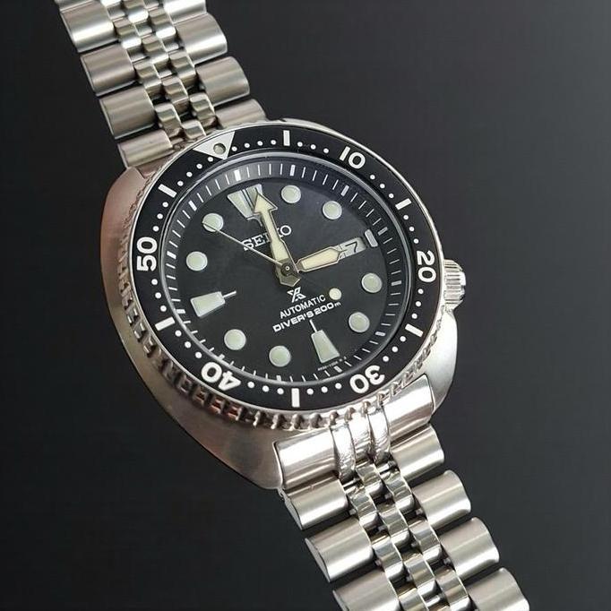SEIKO JUBILEE BRACELET SOLID END LINK FOR SEIKO TURTLE KING TURTLE