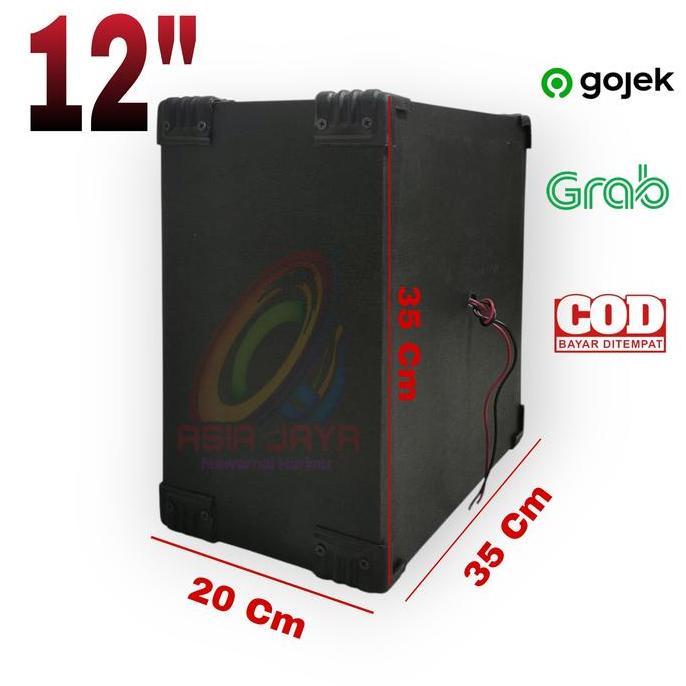 Murah Paket Combo Speaker Proton 12 30H120Srw38B Woofer + Box 12 Inch Kotak Single Pvc Dan Siku Box