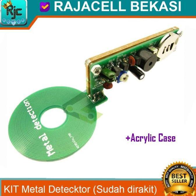 Ready DIY KIT Metal Detector Detektor Logam Besi Belajar kit Elektronik
