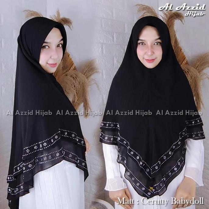 LIFESTYLE Harga Promo COD Hijab Instant 2 Layer Hijab Payet Mutiara 2 Layer Kerudung kekinian Ceruty