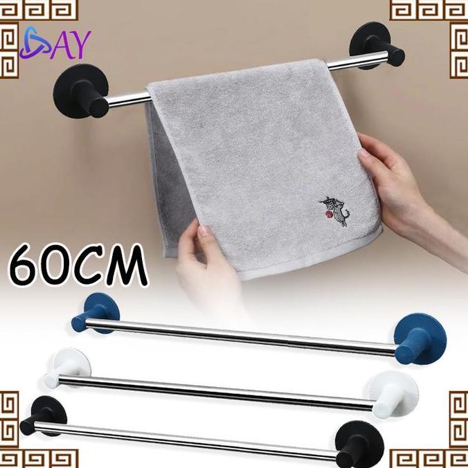 VIVIJEE Bathroom Towel Hanger/Hanger Handuk Kamar Mandi Stainless/Centelan Handuk Kamar Mandi/Towel 
