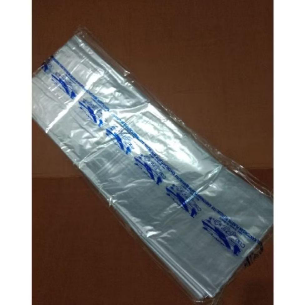 Jet Rol Tebal 02 Lebar 50 - 60 Panjang 50 Meter Kantong Plastik Pp Rol | Kantong Plastik Bening Kema