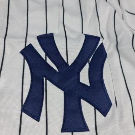 Baju Jersey Baseball New York Yankees NY Putih Import Quality NS