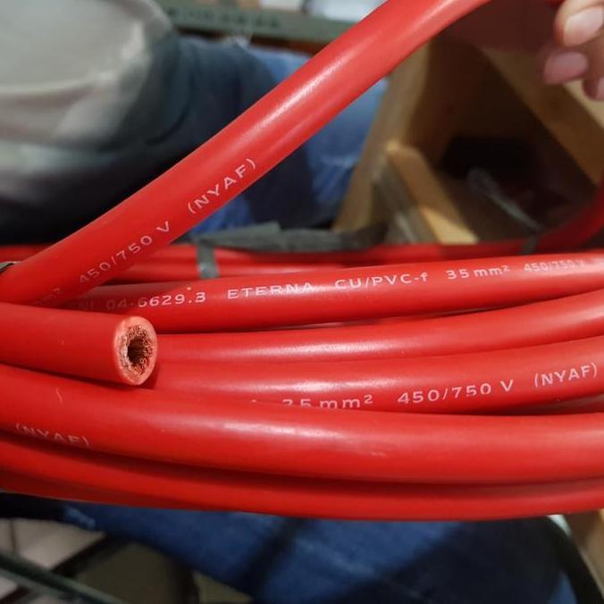 Supermax- Kabel Aki Kabel Serabut Nyaf 35 Mm