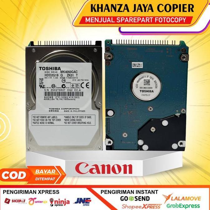 Cod,Bisa- Hardisk 40Gb Ide Laptop .5" Internal Mulus