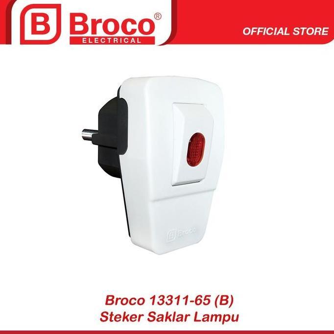 Supermax- Steker Lampu Broco / Steker Arde Broco Lampu