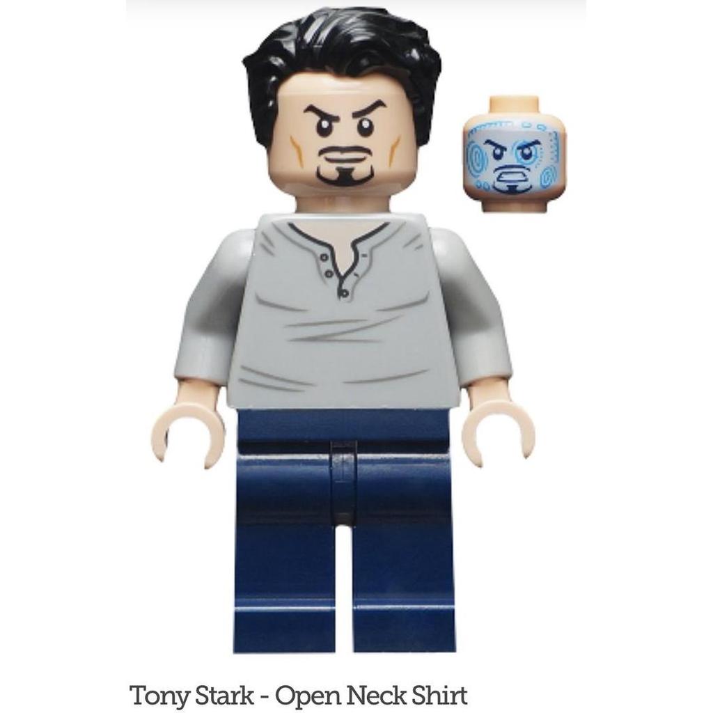 Lego minifigure Tony Stark Ironman Iron manSH666 76167