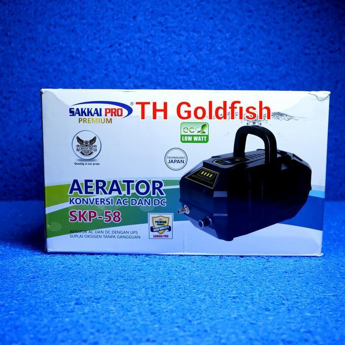 Aerator AC DC Sakkai Pro SKP 58 Hi Blow Low Watt Output 58 L/min Sakai
