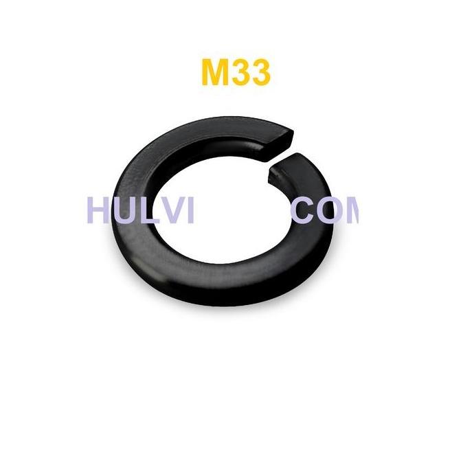 RING PER / SPRING WASHER HITAM M33 RESTOCK