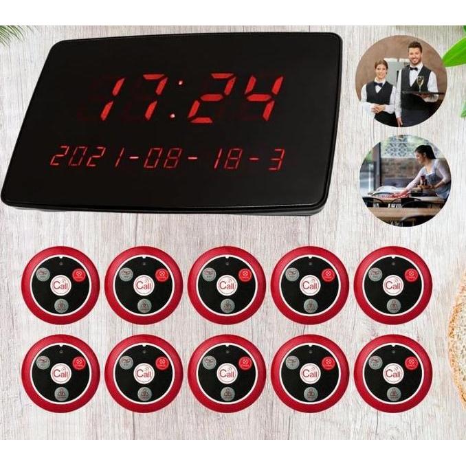 BELL BEL TABLE MEJA CAFE KARAOKE RESTORANT RESTORAN REST WAITER PANGGIL PELAYAN CALL CALLING WIRELES