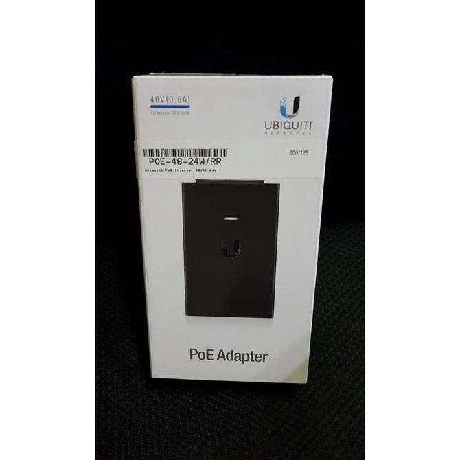 TERLARIS UBIQUITI POE 48V 0.5A / POE INJECTOR 48V 0,5A ( POE-48-24W )