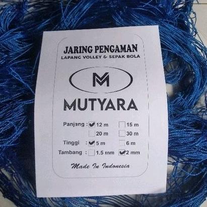 KASIHMURAH JARING PAGAR PENGHALANG LAPANGAN VOLY VOLI | JARING PENGAMAN LAPANGAN BIRU TAHAN LAMA DAN