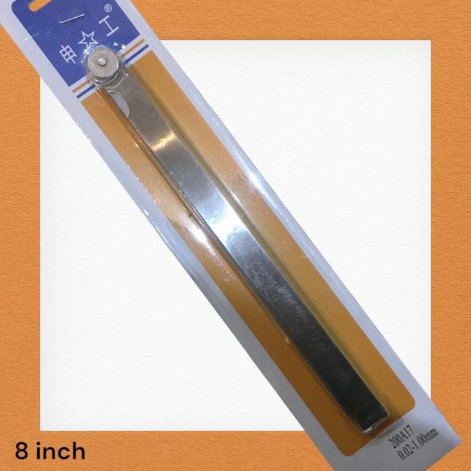 NEW Fuller Gauge panjang 8 inch 17 blades (0,02-1mm)