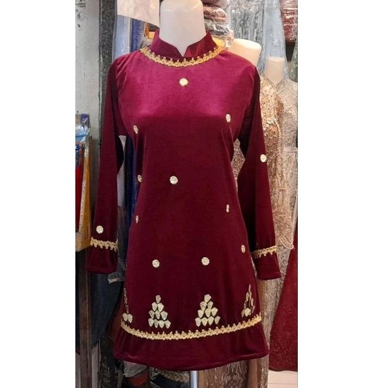 Terlaris Baju Penari Palembang/Baju Tari Tanggai Adat Palembang (Dewasa)